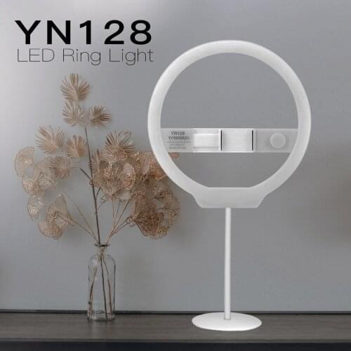 YONGNUO YN128 Ring Light Ringlight Led Self Ring Light for DSLR For for iPhone Samsung Canon Nikon Camera Led Video Light