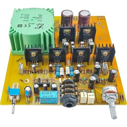 Headset Headphone Amplifier Kits Board LM317 LM337 Stabilization Powerful Low Frequency Sweet Medium High Resolution