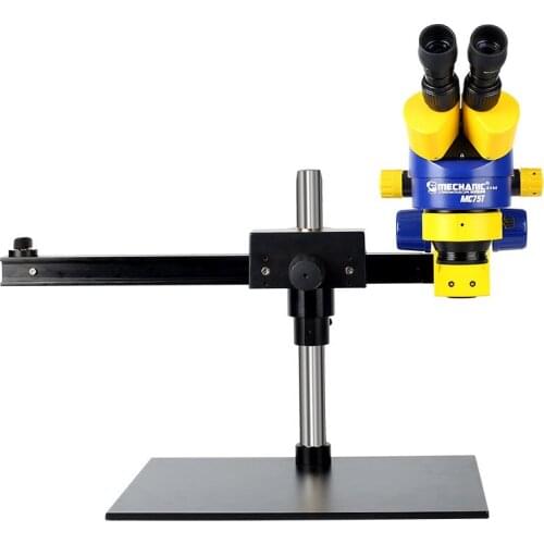 Machanic MC75S-L3 Camera Microscopio Digital Soldering Repair Machine Function Base Binocular Optics Stereo Microscope