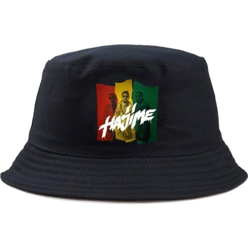 New Hajime Miyagi Andy Panda Bucket Hat Women Cotton Fishing Hunting Cap Outdoor Beach Fisherman Panama Man