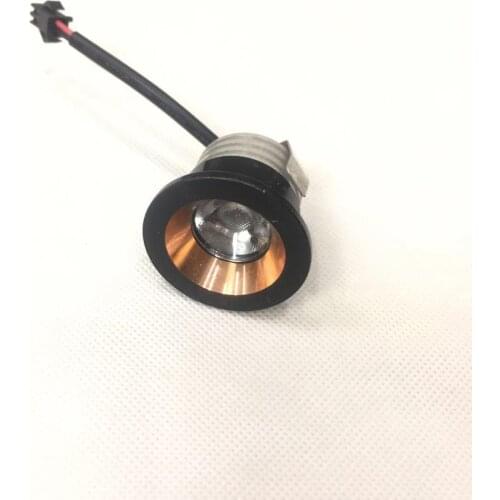 10pcs/lot Mini Downlight Cabinet Spot Light diameter 37mm 3w Ceiling Recessed Lamp AC85-265V Dimmable Down lights free shipping