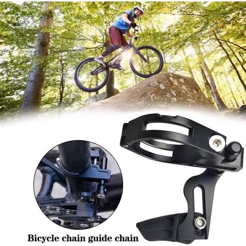 Durable Bike Single-Disc Chain Guide Protector Mountain Bicycle Aluminum Alloy Chain Tensioner MTB Accessories Bike Accessory
