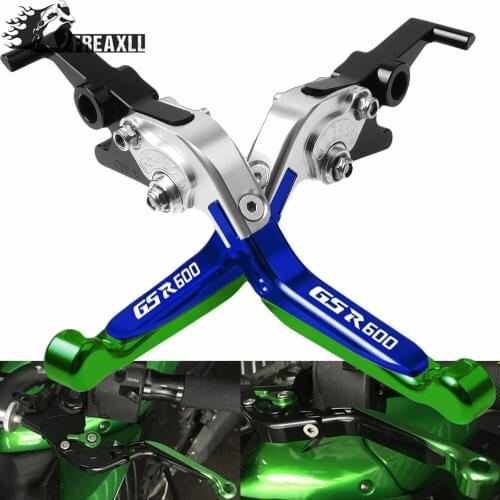 For Suzuki GSR600 GSR 600 2006 2007 2008 2009 2010 2011 Motorcycle Adjustable Extendable Folding Brake Clutch Lever Handle Grips