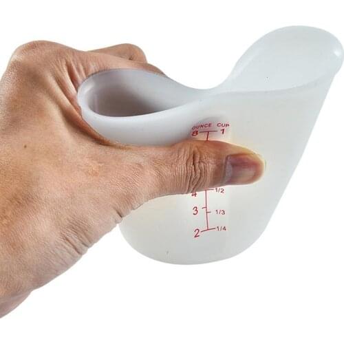 Silicone Measuring Cup Non-Stick Flexible Chocolate Butter Flour Measuring Cups Mixing Cup Pouring Cup мерный стакан Accessories