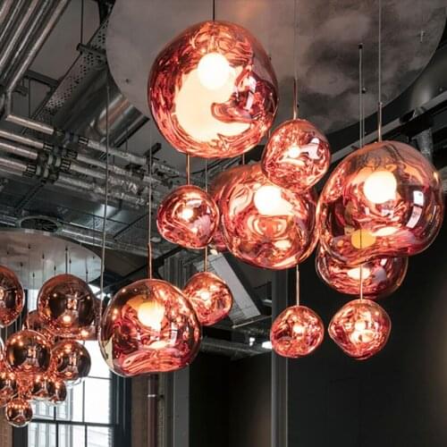 Nordic LED Pendant Lights LOFT Design Cafe Pendant Light Kitchen Hanging Lamps Villa Duplex Apartment Living Room Indoor Decor