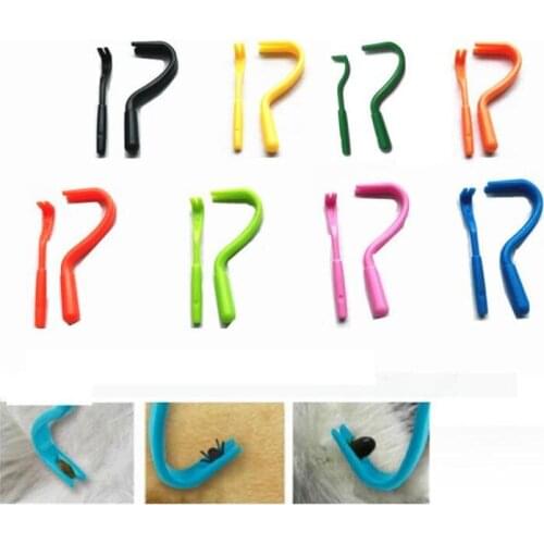 Pet Delousing Tick Remover Colorful Twist Insect Trap Disinfestation Tools Pets Cat Animal Flea Clip Household Sundries