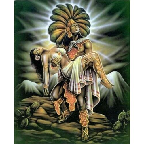 Rhinestones Indian couple full diamond embroidery square round diamond art 3d diy mosaic diamond Man holding woman love gift