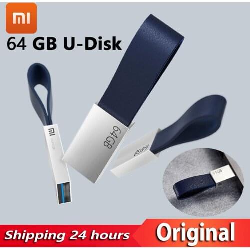 Original YOUPIN USB 3.0 Flash Drive Mini 64GB U-Disk High-speed Portable Lanyard Design Transmission Metal Body
