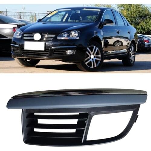 Lofty Richy For VW Golf 5 Sagitar GTI 2011 Front Bumper Fog light lamp Frame Cover Grilling Trim Hood Grating Protector Shell