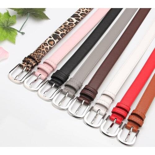 Belts Women 2019 New Womens Leather Needle Buckle Belt Trendy Fashion Leisure Retro Simple All-match High-quality Sweet Elegant