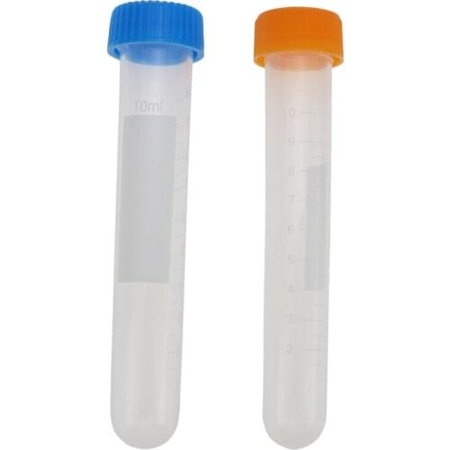 10PCS Transparent Needle Packing Device Hand Sewing Needle Storage Bottle Plastic Needle Bottle Narrowing Box Sewing Box