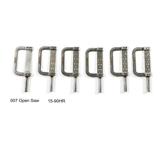 Dental Single Side Diamomd Sanding Polishing Strips X10 /IPR System Strips Ruler