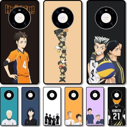 Hot japan anime Phone Case For Huawei mate 40 30 10 20 40 8 9 Lite Z Pro RS black cell shell