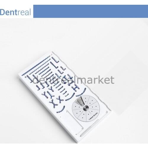 Dentreal Craniomaxillofacial Surgery Micro Plate System Kit - Maxillofacial