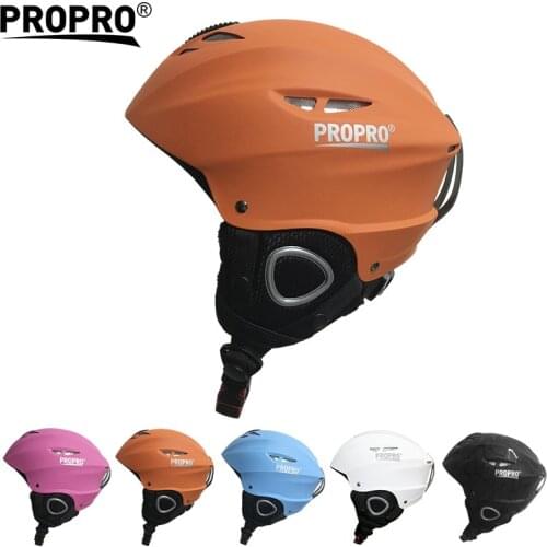 PROPRO Children Ski Safety Helmets Winter Warm Skiing Helmet Adults Outdoor Snowboard Snowmobile Helmet Sports Skating Helmet