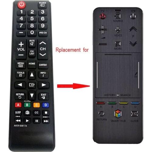 AA59-00817A remote control replacement use for Samsung 3d smart tv UA55F8000J UA46F6400AJ Touch Control Remoto AA59-00767A