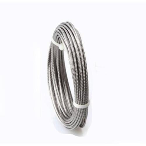 1 mm Dia 7X7 stranded wire twist line photo hanging frame drawing exhibition wall home hook exhibition home hook fishing rope