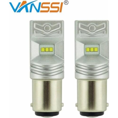 2Pcs 1157 BA15D BAY15D P21/5W LED Bulbs High Power CSP 30W Car Reverse Brake Strop Parking Auto DRL Light Bright 6500K White