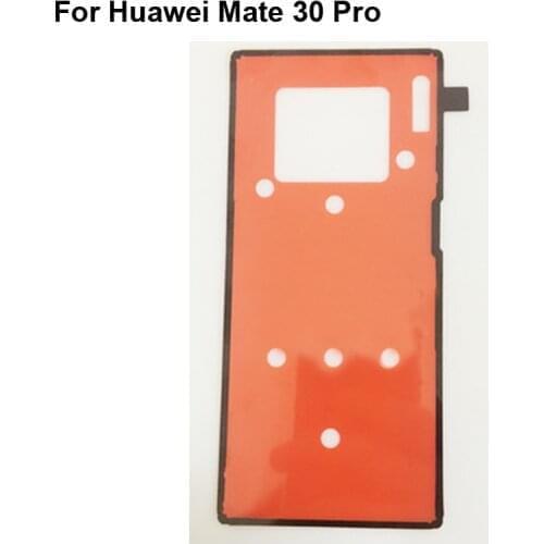 2PCS For Huawei Mate 30 Pro Back Battery cover Rear door Bezel 3M Glue Double Sided Adhesive Sticker Tape For Huawei Mate 30pro
