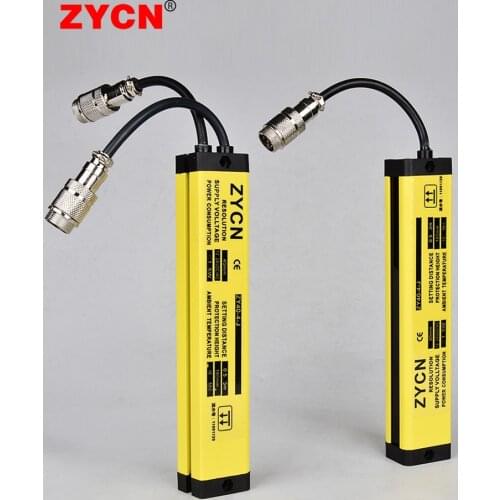 40MM 4/6/8 Beams Point Light Curtain Infrared Sensor Switch Grating Security Device Protector Punch Photoelectric Switch