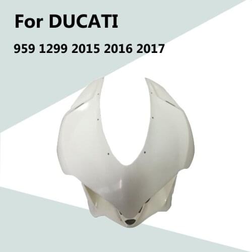 For DUCATI 959 1299 2015 2016 2017 Motorcycle Accessories Head Fairing Nose Front Upper ABS Injection Fairing