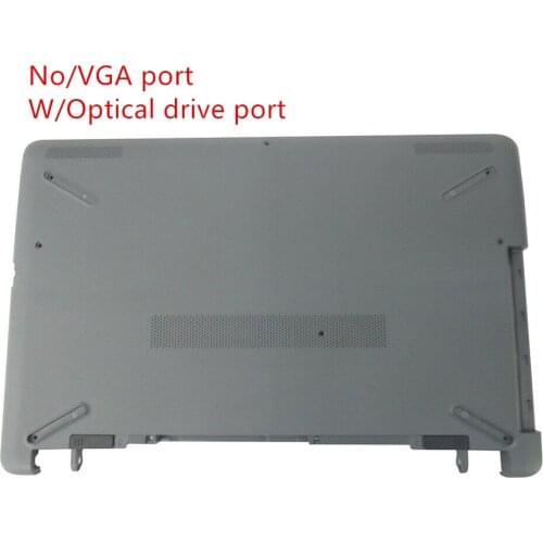 New Original For HP 15-BS 15-BW 15-BR 250 G6 Lower Bottom Base Case Cover 924903-001 No/VGA port Gray