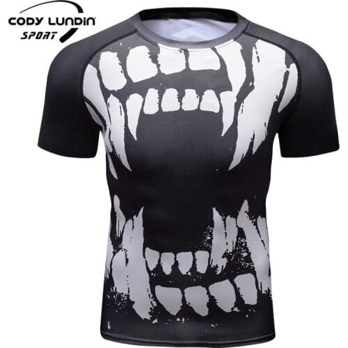Cody Lundin 2021 New Design Full Digital Print T-shirt Sport Rashguard Jogging Tight