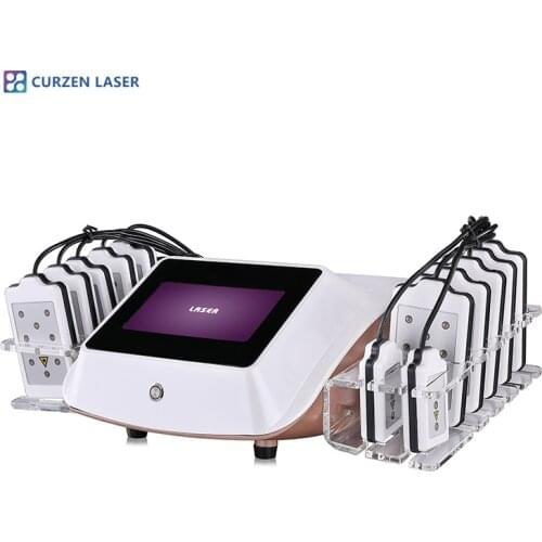 Diode Lipo Laser Power 14080mw Lipolysis LLLT Slimming Fat Reduction Weight Loss Beauty Machinelipolaser