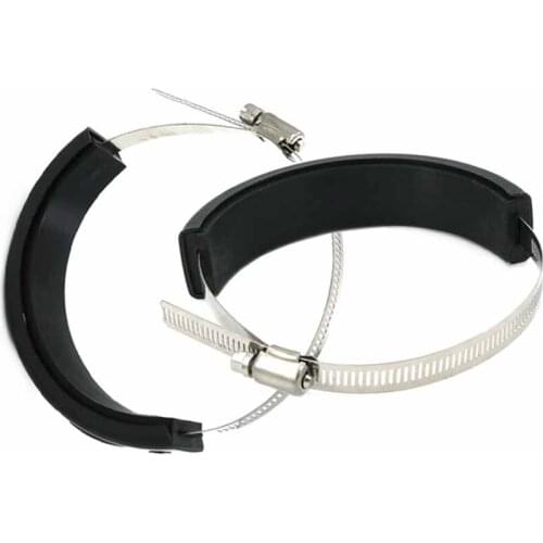 Silencer Round Oval Exhaust Protector Can Cover For HONDA VFR1200F VFR1200 Motorcycle Accessories 100MM-140MM Protect