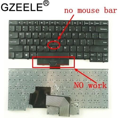 GZEELE New US Keyboard For IBM for Lenovo for ThinkPad Edge E430 E435 E330 E430C E430S E445 E335 S430 T430U English keyboard US