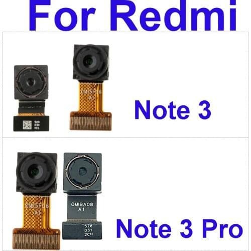 Front & Rear Back Camera Moduel For Xiaomi Redmi 1s 2 2A 3 3s Small Facing Camera Main Big Camera Flex Cable Replacement Repair