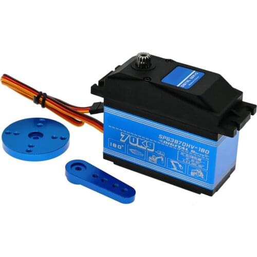 Durable And Exquisite Portable SPG3870HV- 180W 70KG Large Torque Digital Servo MK1133 Car Accessories