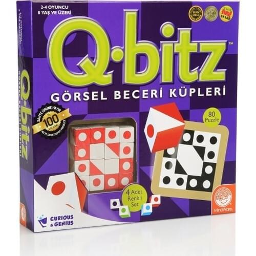 Q-Bitz Mind and Intelligence Game New Intelligent Puzzle Toy Classic Jigsaw Children Learning Educational Toys for Children