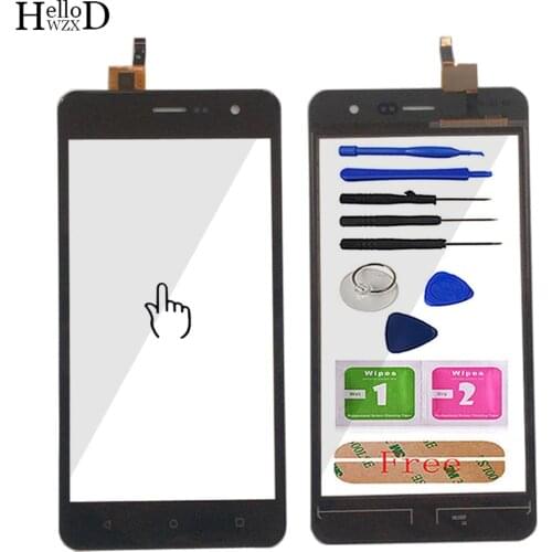 Touch Screen Glass For Fly Champ FS529 FS 529 Touch Screen Digitizer Panel Lens Glass Mobile Tools Adhesive