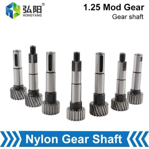 Gear Shaft Straight Helical Gear Shaft Nylon Wheel Eccentric Synchronous Wheel Gear CNC Woodcarving Rack And Pinion Parts