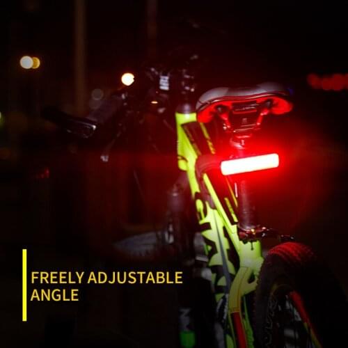 LED Bike Lights USB Rechargeable Rear Light Cycling Lamp Road MTB Bike Color Taillight Sport Warning Light Bicycle Accessories
