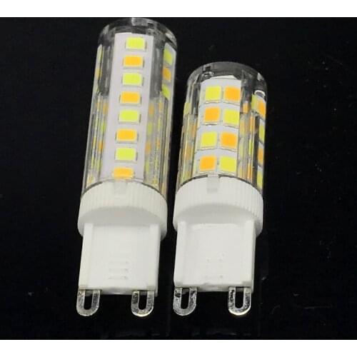 10pcs G4 G9 E14 LED Dimmable Bulb 6w Dual Color Mixed CCT Bulb 3000K 4000K 6000K Chandelier Pendant Crystal Wall Light Bulb 220V