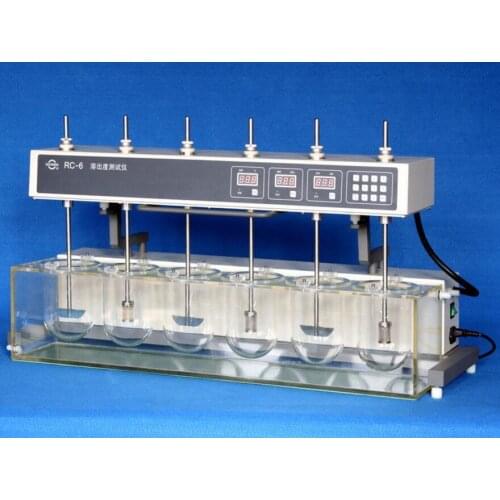 Dissolution tester Tablet Capsule Dissolution tester six vessels RC-6 Top Quality
