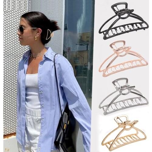 Barrettes Hair Clips Hair Claw for Women Acrylic Hairclips Hairpins Hair Crab Claws Girls Make UP Washing Tool Hair Accessories