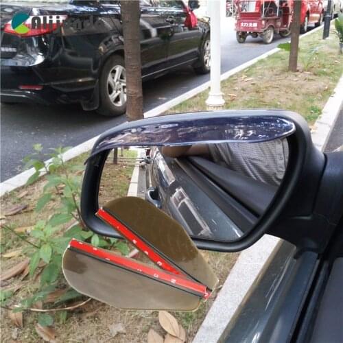 Alijunda 2Pcs Car Rear View Mirror Rain Eyebrow Rain Shield Shade Cover for EMGRAND EC7 EC7-RV EC8