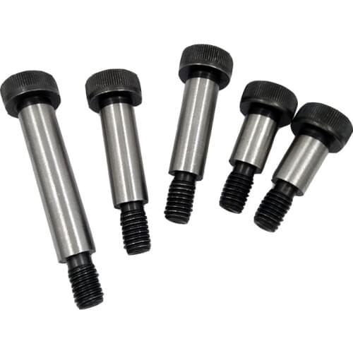 1pcs M8 plastic head stainless steel diameter 0.8mm plug screw shoulder hex screws mold stop bolts 70mm-100mm length
