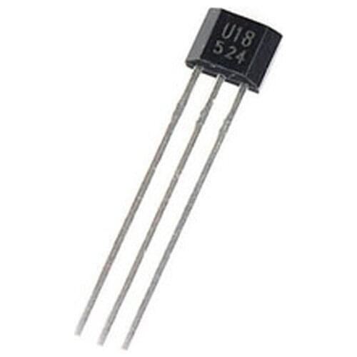 10pcs/lot U18 US1881 TO-92 OH188 1881 U18 TO92 Hall Effect Sensor Magnetic Detector Hall Sensor Motor