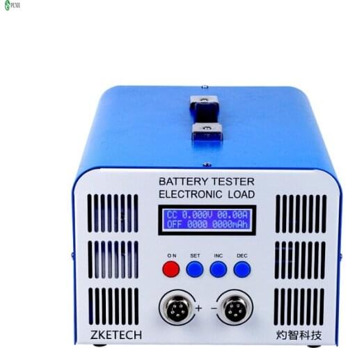 200W Electronic Load Battery Capacity Tester Lithium Lead Acid Battery Capacity Tester Charge / Discharge 40A 110V/220V