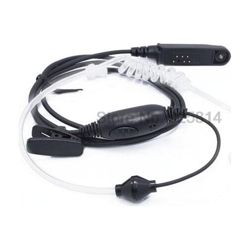 50pcs/lot Baofeng Waterproof Covert Air Acoustic Tube Headset Earphone For BaoFeng UV-XR BF-9700/A-58 UV-9R Plus Walkie Talkie