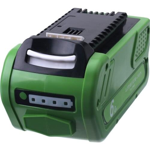 6000mAh Rechargeable Replacement Battery For Creabest 40V GreenWorks 29462 29472 22272 G-MAX GMAX Lawn Mower Battery