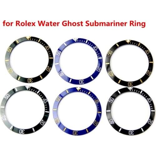 Watch Accessories For Rolex Water Ghost Series Digital ceramic case Diameter 38mm
