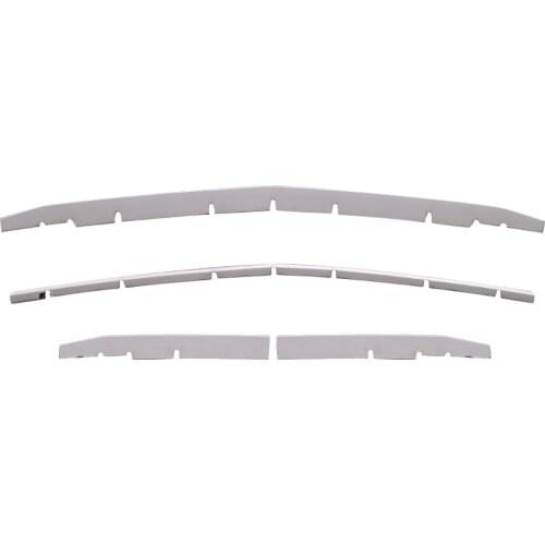 Alphard 30 late model custom front bumper grill cover Stainless steel exterior parts normal body cars Front bumper trim garnish