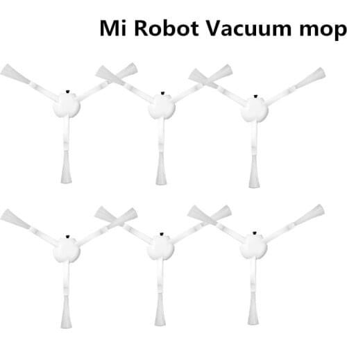 6pcs Washable Accessories Side brush For Mi Robot Vacuum mop 1c STYTJ01ZHM Robot Vacuum Cleaner Parts Kits