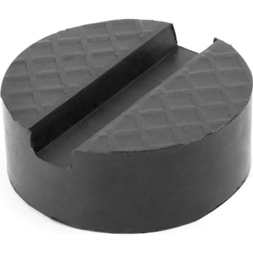 Black durable universal 4-tone car jack rubber pad anti-skid track protector support car repair tools