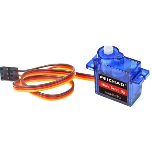 FEICHAO MG90S Metal/Plastic Gear Servo 9g Mini Micro Servo for RC Car Ship Robot Intelligent Toy Education DIY Manual Toys